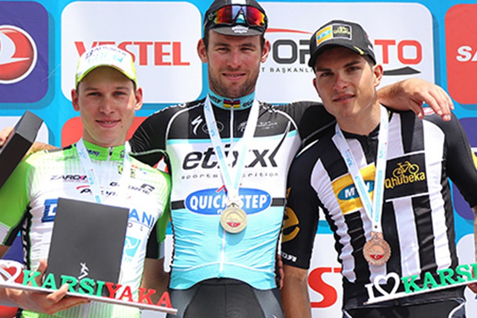 7. etabı Cavendish kazandı