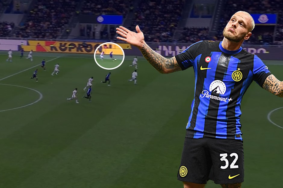 İZLE | Herkes Inter'in attığı sansasyonel golü konuşuyor