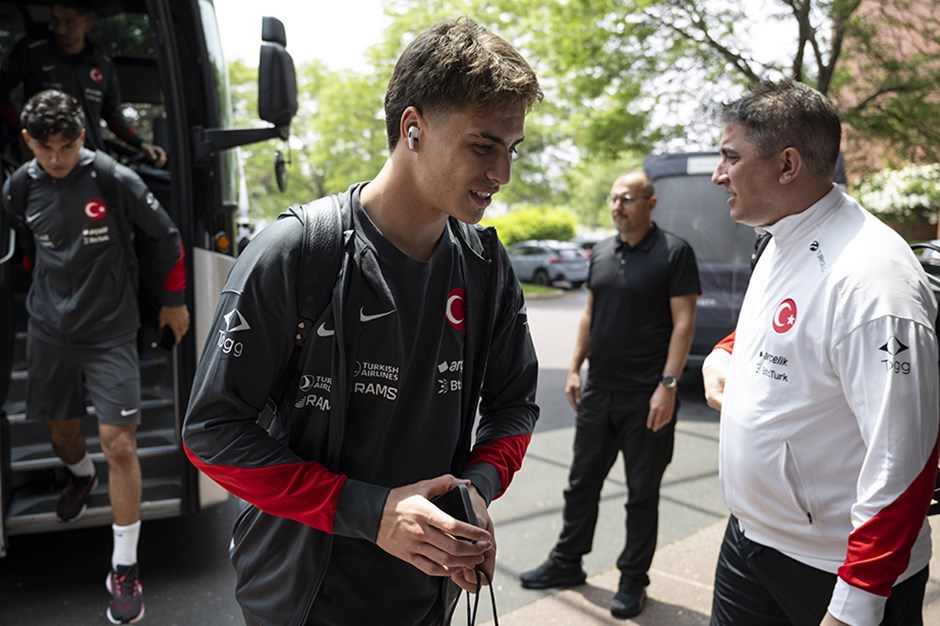 A Milli Futbol Takımı, ABD maçını oynayacağı Hartford'a geldi