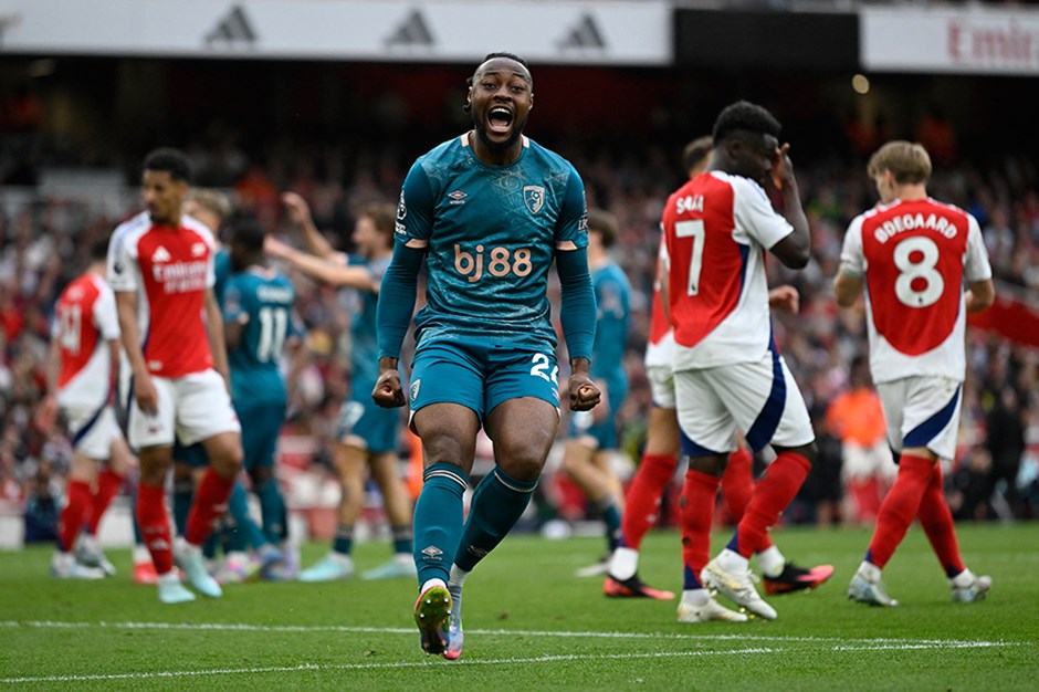 Arsenal, evinde Bournemouth'a kaybetti