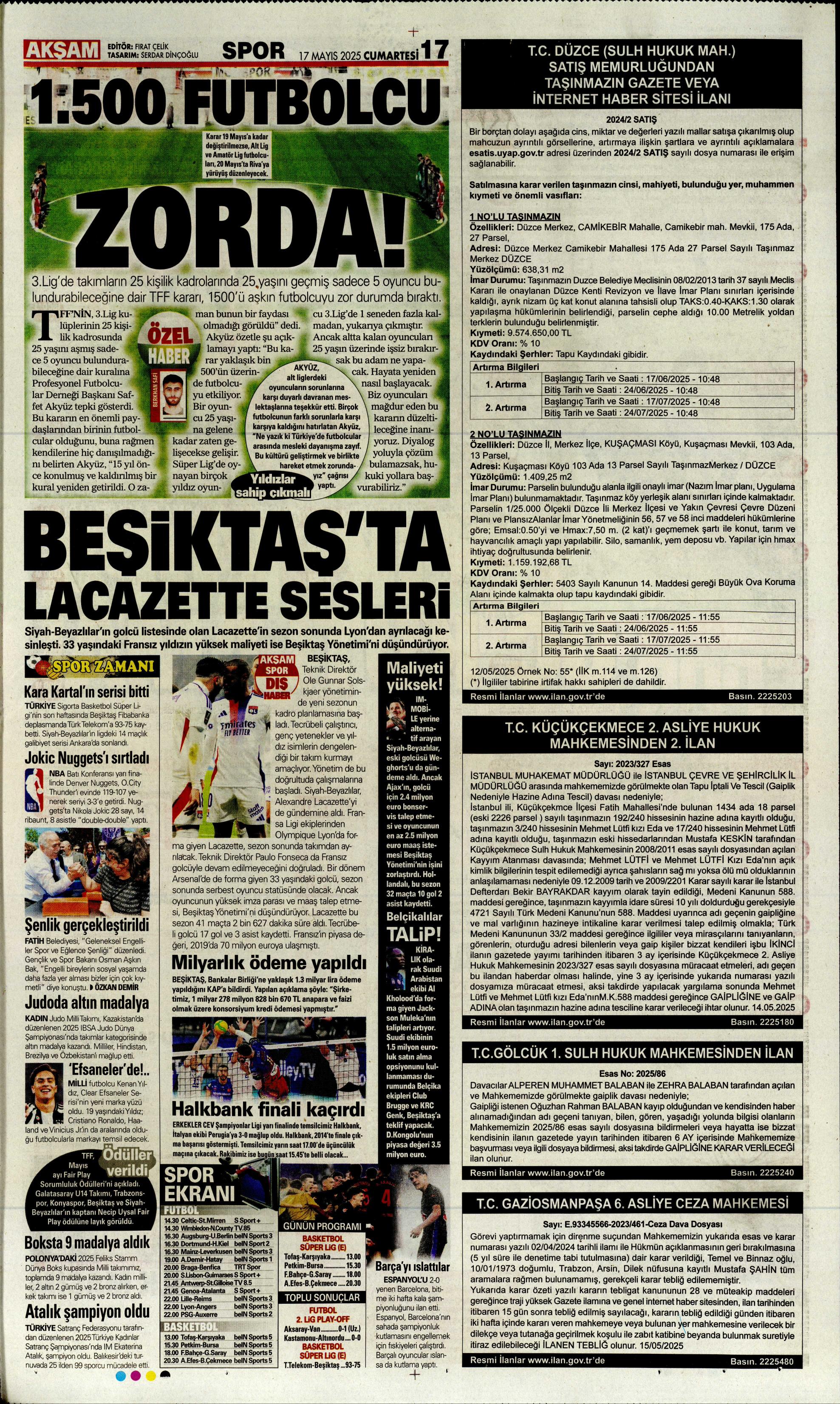 "Osimhen çılgınlığı" | Sporun manşetleri  - 1. Foto