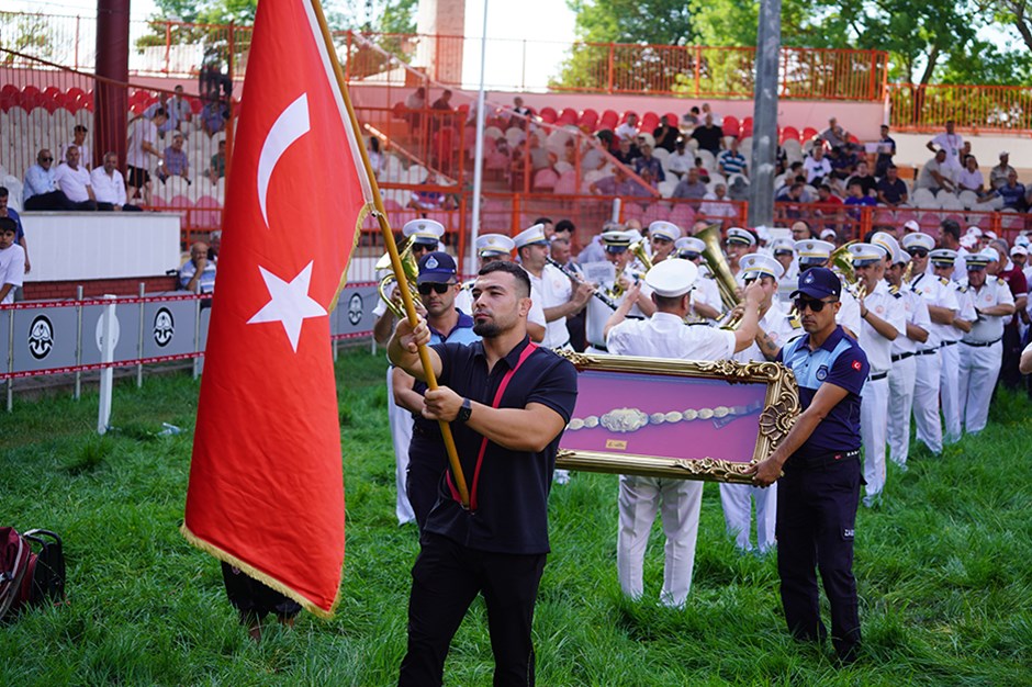 663. Tarihi Kırkpınar Yağlı Güreşleri'nin açılış töreni yapıldı