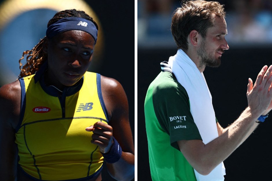 Avustralya Açık'ta Daniil Medvedev ve Coco Gauff turladı