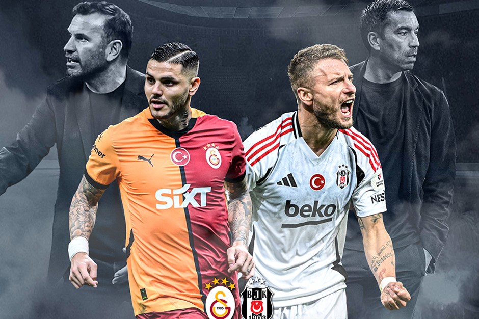 Süper Lig'de derbi zamanı: Galatasaray - Beşiktaş