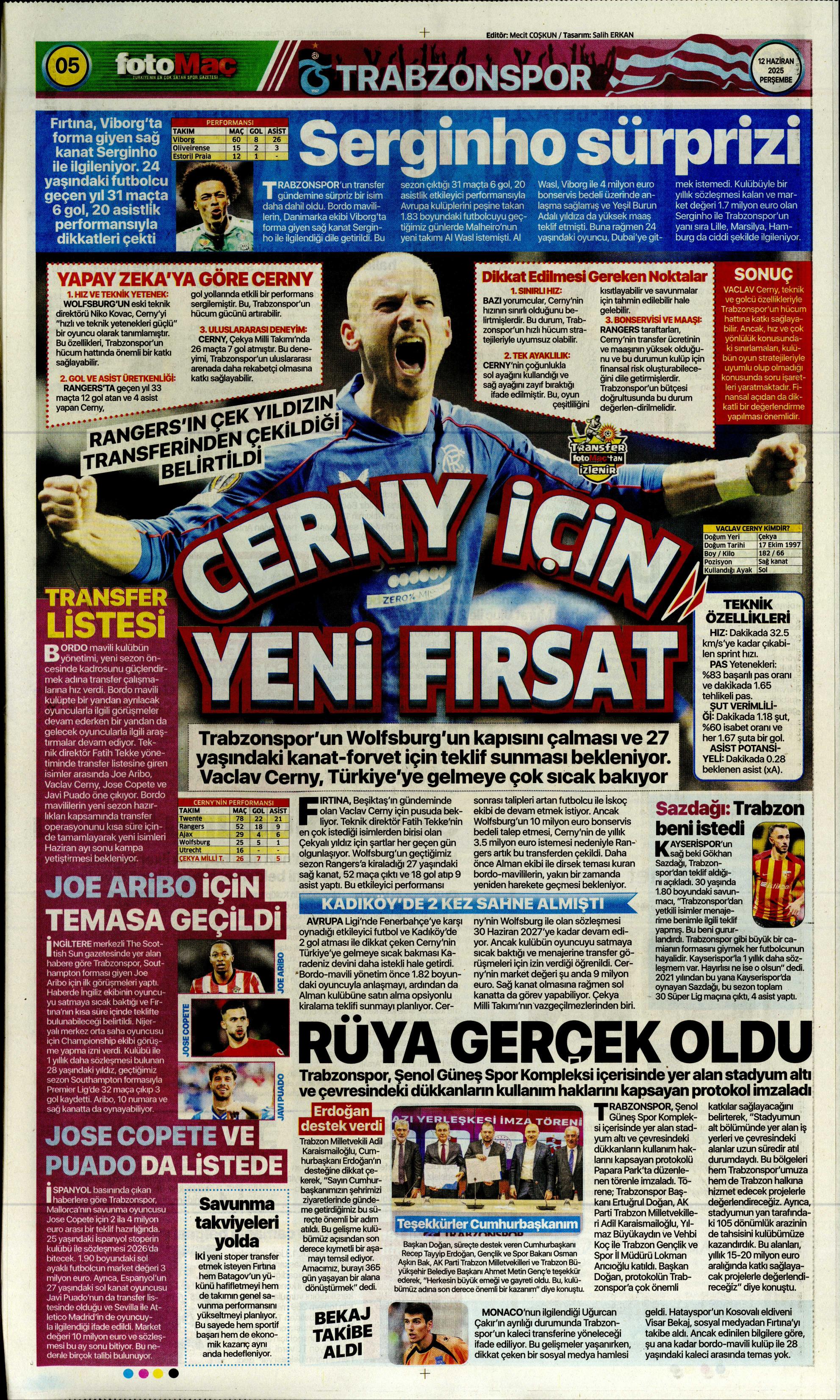 "Osimhen'in yerine En-Nesyri" | Sporun manşetleri (12 Haziran 2025)  - 12. Foto