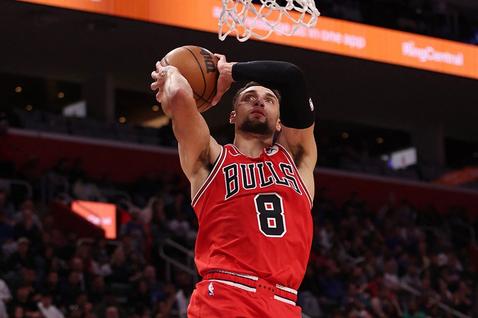 Chicago Bulls'u Zach LaVine'in kariyer rekoru da kurtaramadı