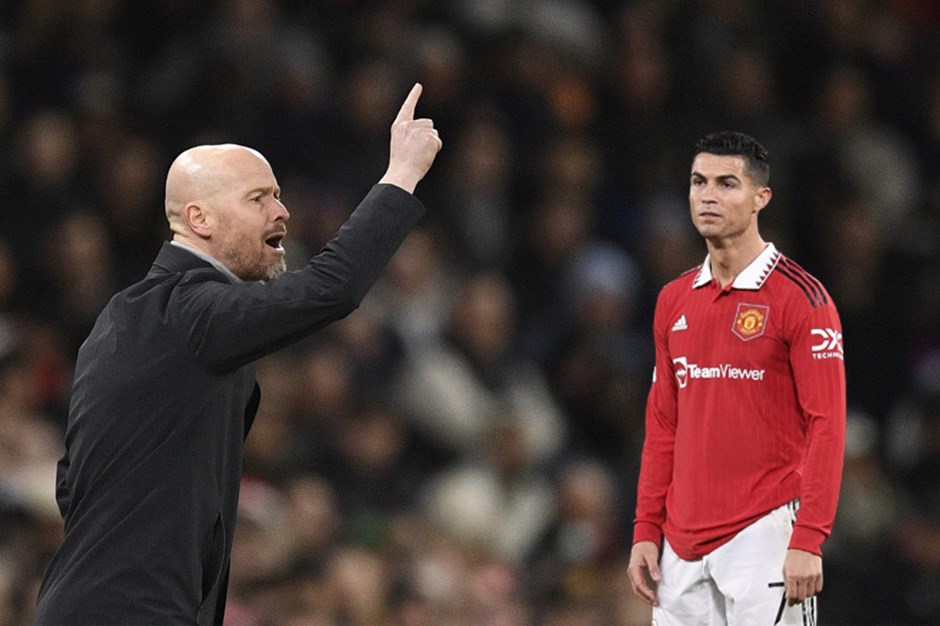 Erik ten Hag: Ronaldo'yu gönderdikten sonra uykularım kaçmadı