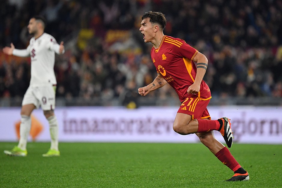 Roma, Dybala'nın hat-trick'iyle kazandı