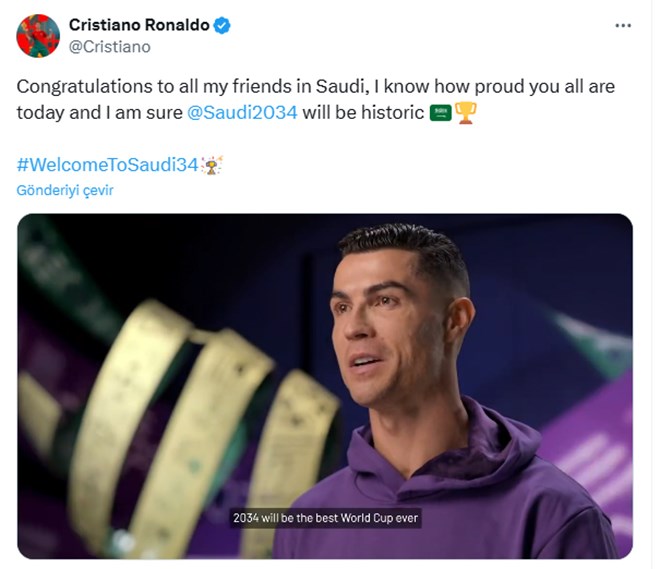 Cristiano Ronaldo'nun paylaşımına tepki yağıyor: "Çok üzücü"  - 2. Foto