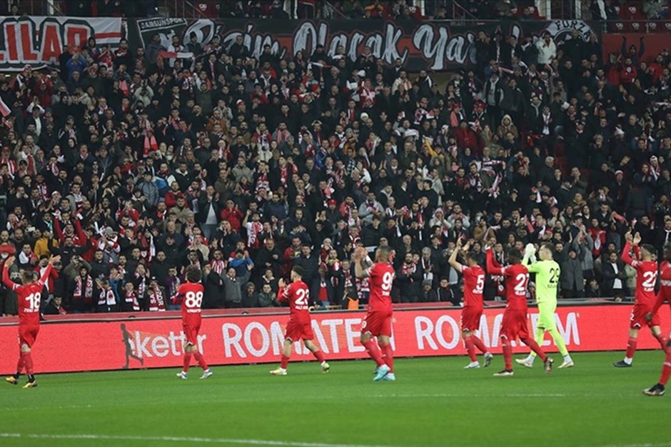 Samsunspor, yenilmezlik serisini 15 maça çıkardı
