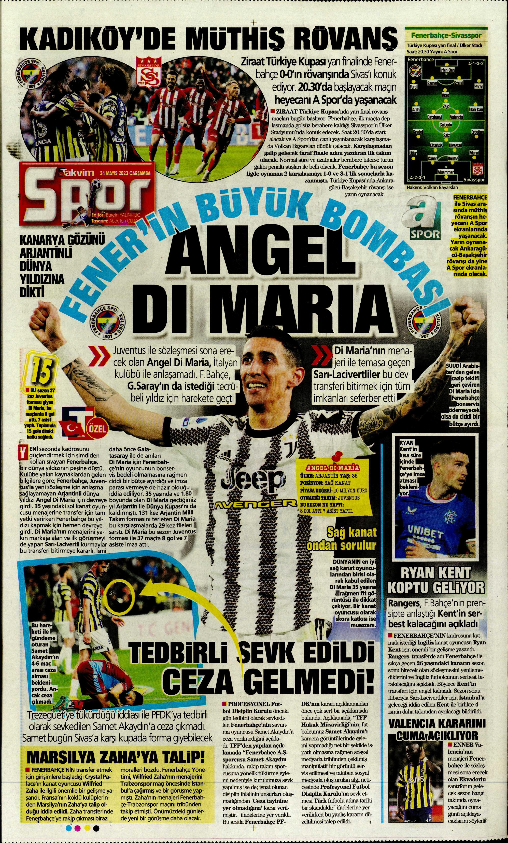 "Aslan'da taarruz başladı" | Sporun Manşetleri  - 29. Foto