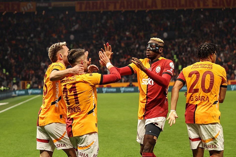 (Maç özeti) Galatasaray, Osimhen ve Yunus'un golleriyle kazandı