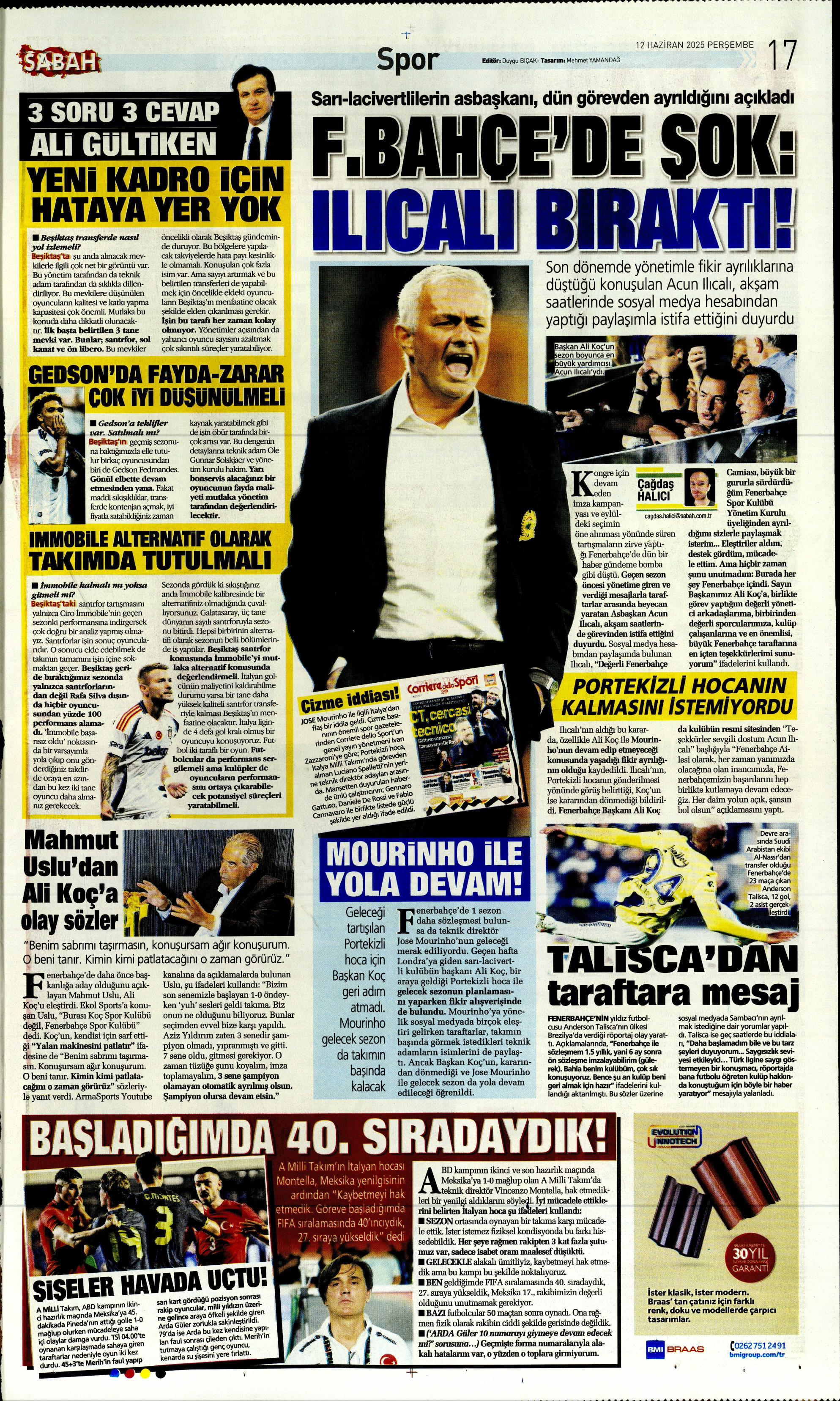 "Osimhen'in yerine En-Nesyri" | Sporun manşetleri (12 Haziran 2025)  - 22. Foto