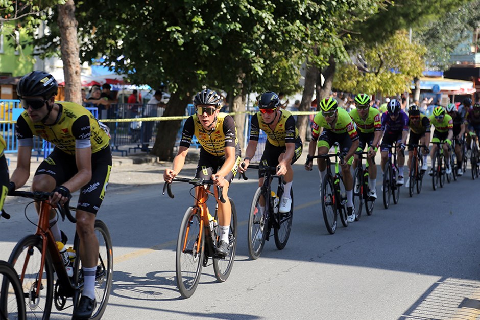 Cumhurbaşkanlığı Türkiye Bisiklet Turu'nda Marmaris-Bodrum etabı yapıldı