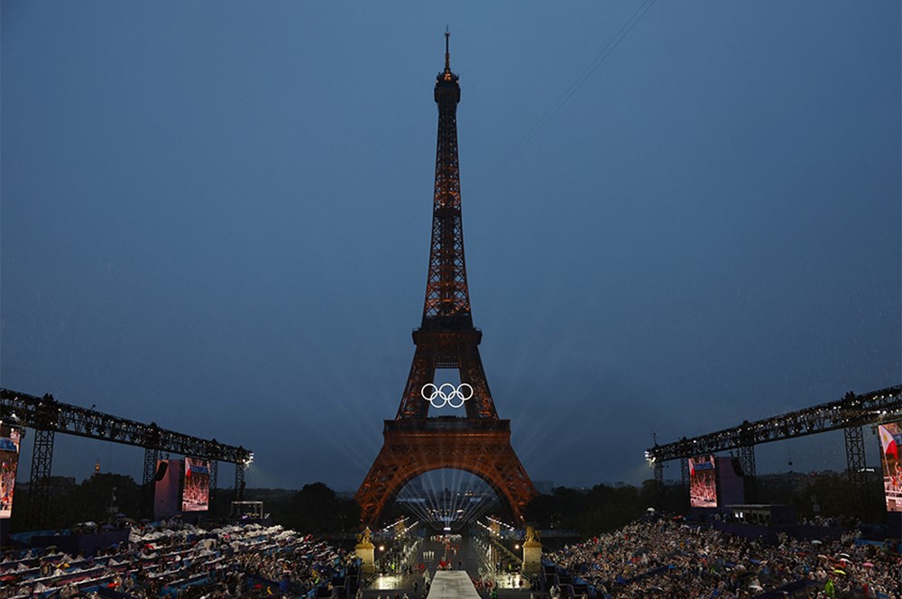 2024 Paris Olimpiyatları: Açılış töreninden kareler  - 21. Foto