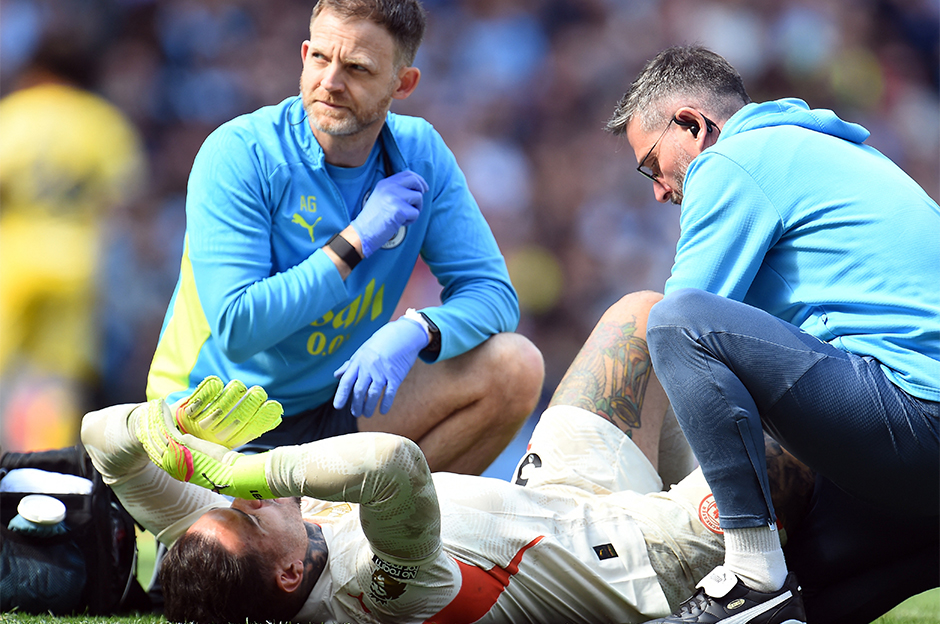 Manchester City kabustan ikinci yarıda uyandı: 7 gollü maçta Ederson rekorunu geliştirdi  - 6. Foto