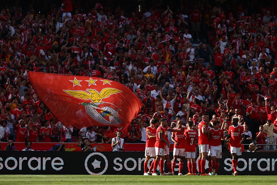4 yıl aradan sonra: Benfica, Portekiz Ligi'nde 38. kez şampiyon