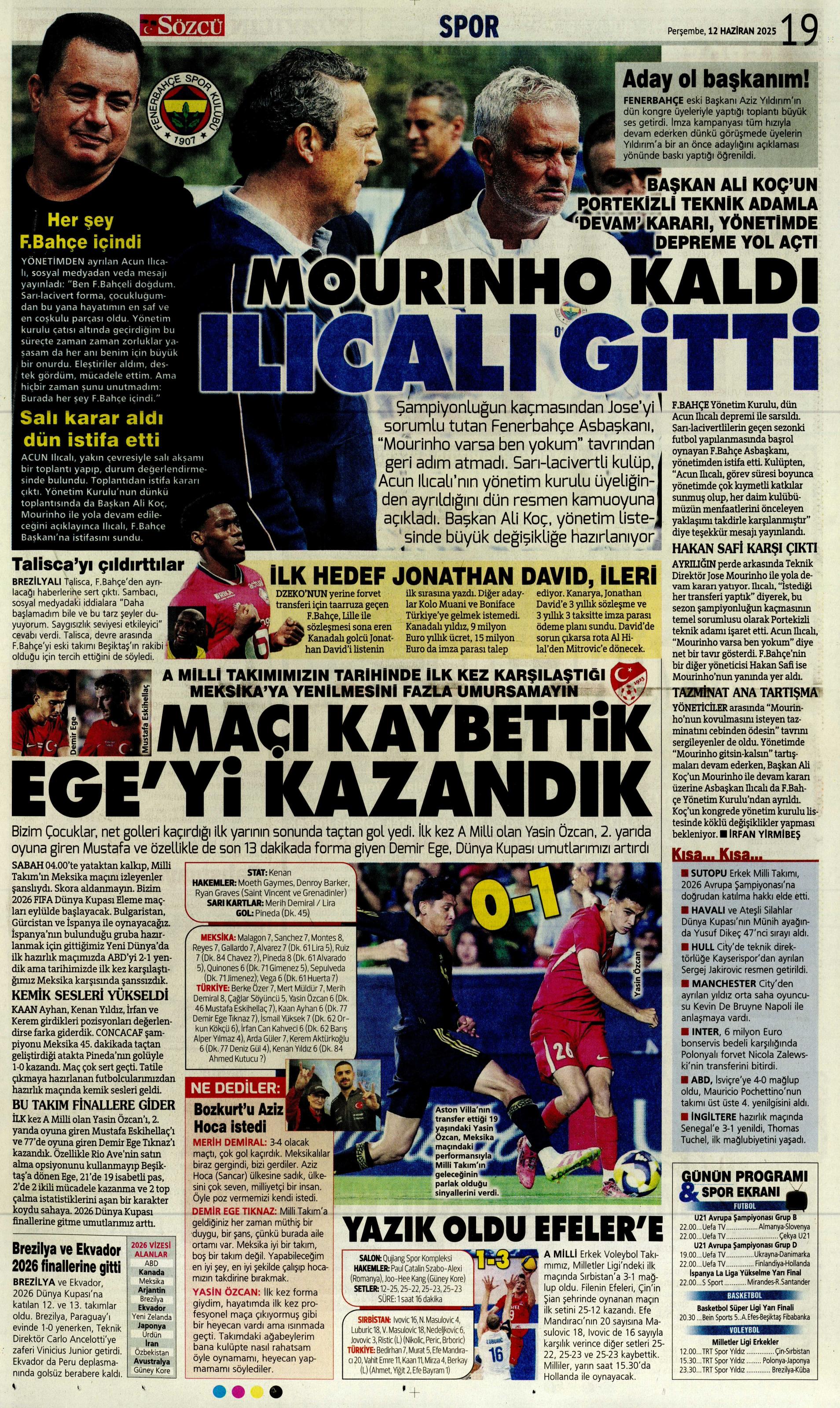 "Osimhen'in yerine En-Nesyri" | Sporun manşetleri (12 Haziran 2025)  - 29. Foto