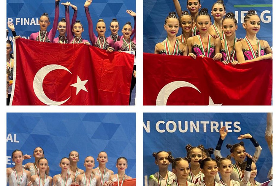 İstanbul Şavkar Cimnastik Kulübü, İtalya'dan madalyalarla döndü