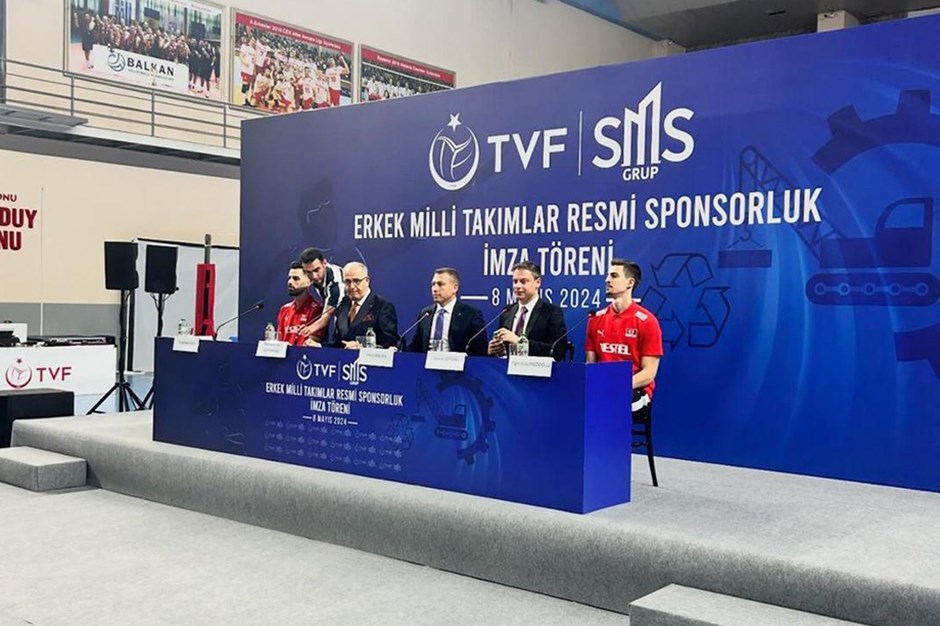 A Milli Erkek Voleybol Takımı’na yeni sponsor