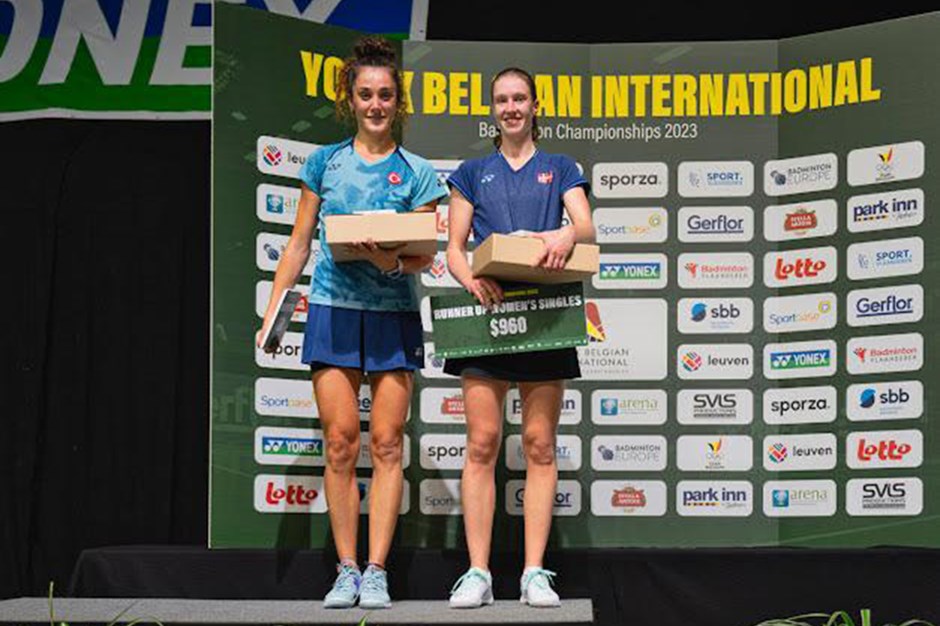 Milli badmintoncu Neslihan Yiğit Arın Belçika’da şampiyon 