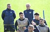 Fenerbahçe'nin Alkmaar maçı öncesi son idmanında Djiku detayı