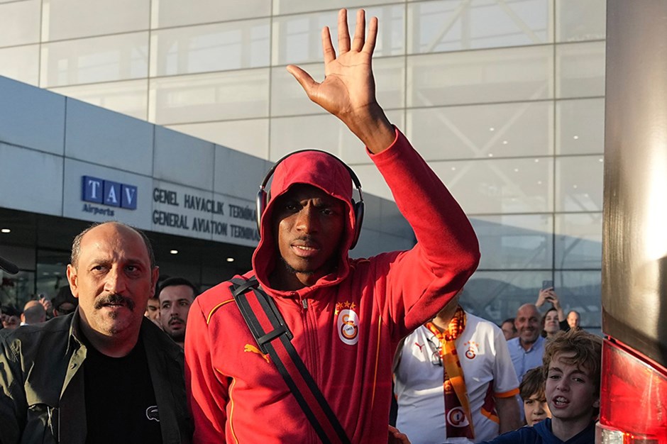 Bodrum'da Galatasaray'a coşkulu karşılama