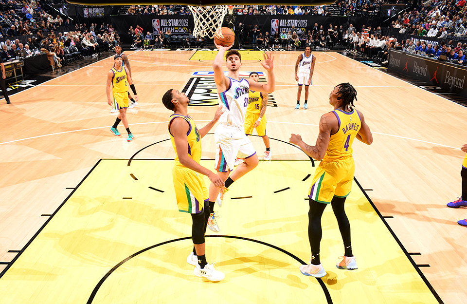 NBA All Star'ın ilk gününde sahne Alperen Şengün'ün