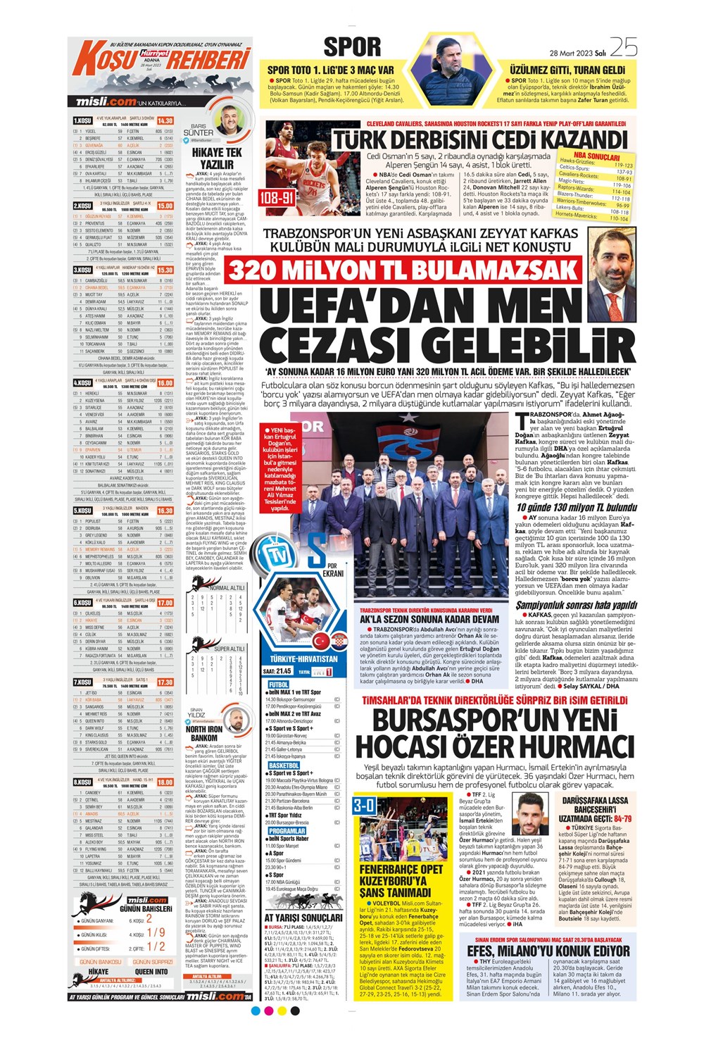 "Vurduğumuz gol olsun" - Sporun manşetleri - 18. Foto