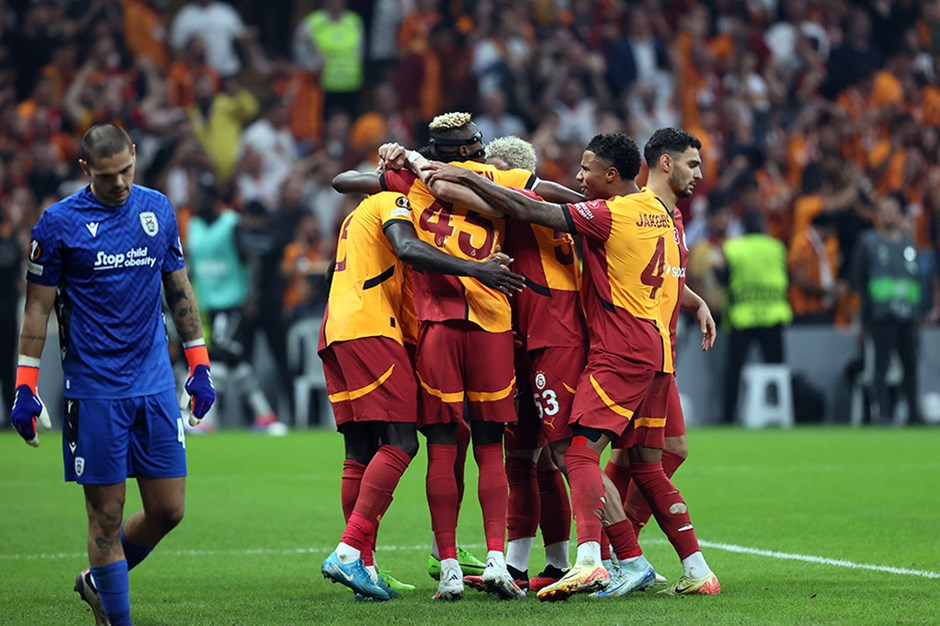 Galatasaray, Avrupa Ligi'ne galibiyetle başladı