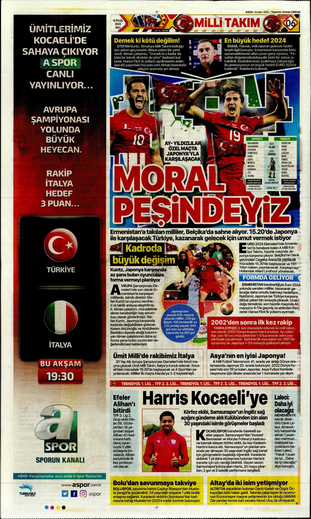"Kartal'da Lingard sürprizi" | Sporun manşetleri (12 Eylül 2023)  - 15. Foto