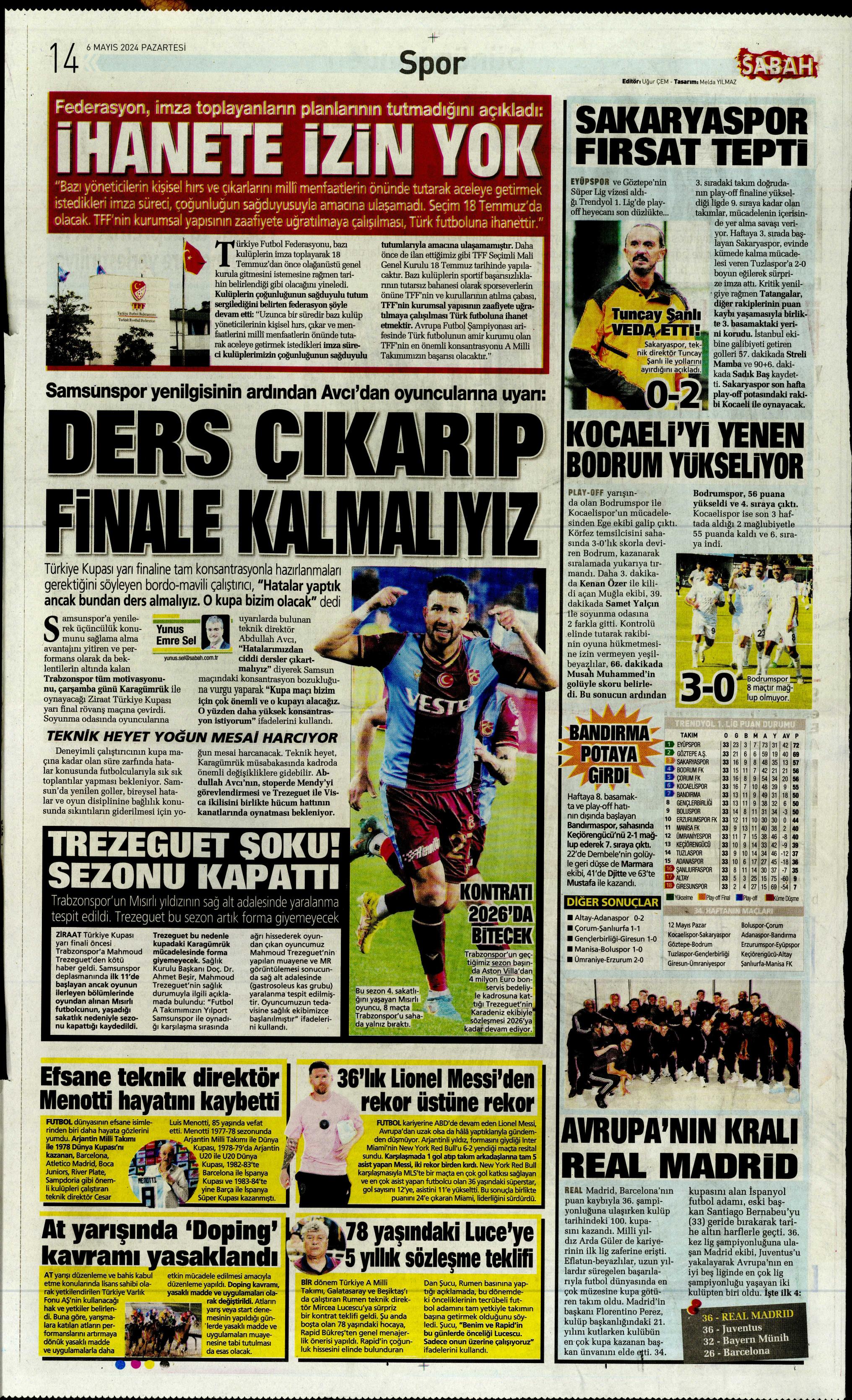 "İlk tercih Rafa Silva" | Sporun Manşetleri  - 30. Foto