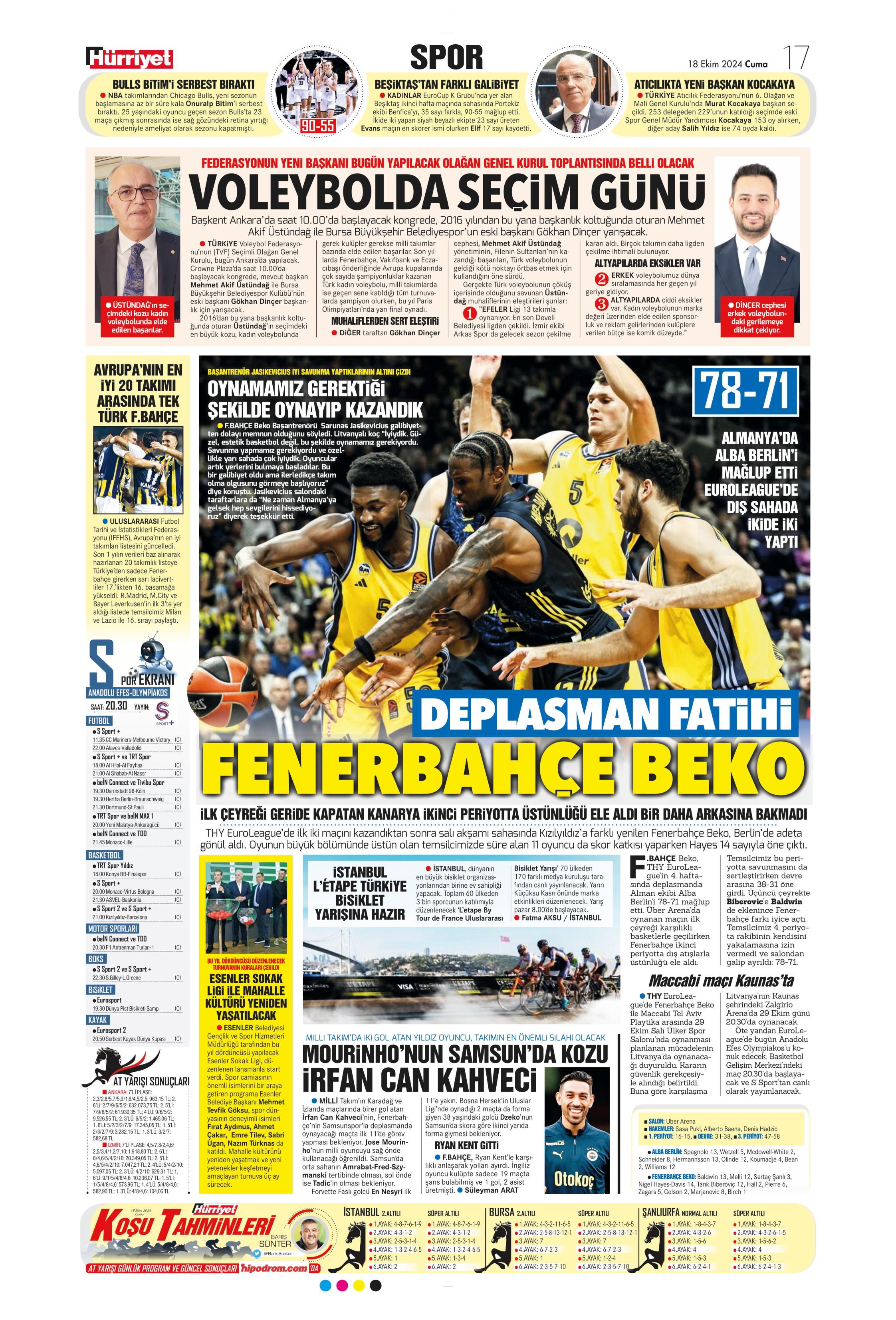 "Fenerbahçe'ye 1 milyar euroluk bomba" | Sporun manşetleri (18 Ekim 2024)  - 19. Foto