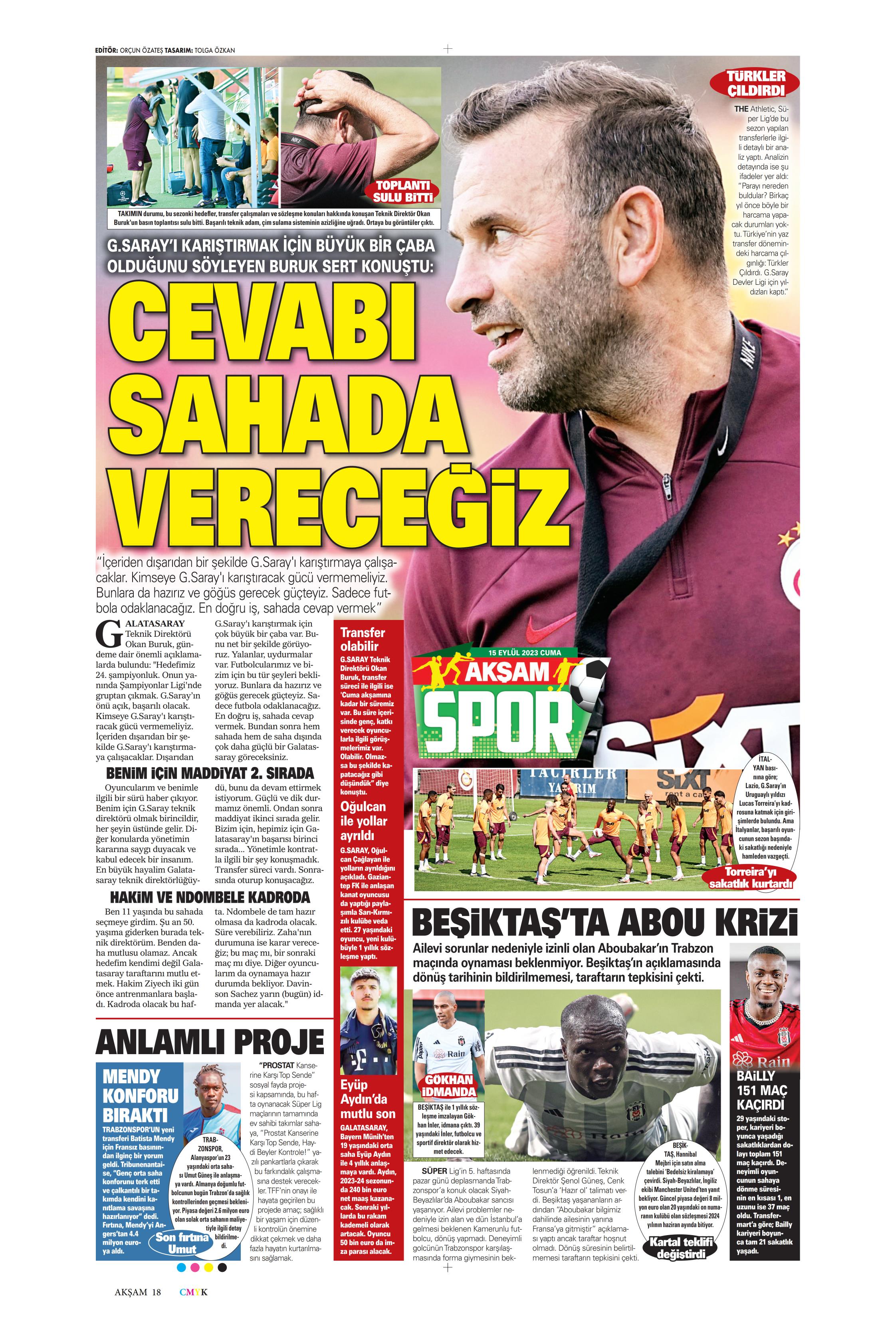 "Kartal'da Xeka seferberliği" | Sporun Manşetleri  - 1. Foto