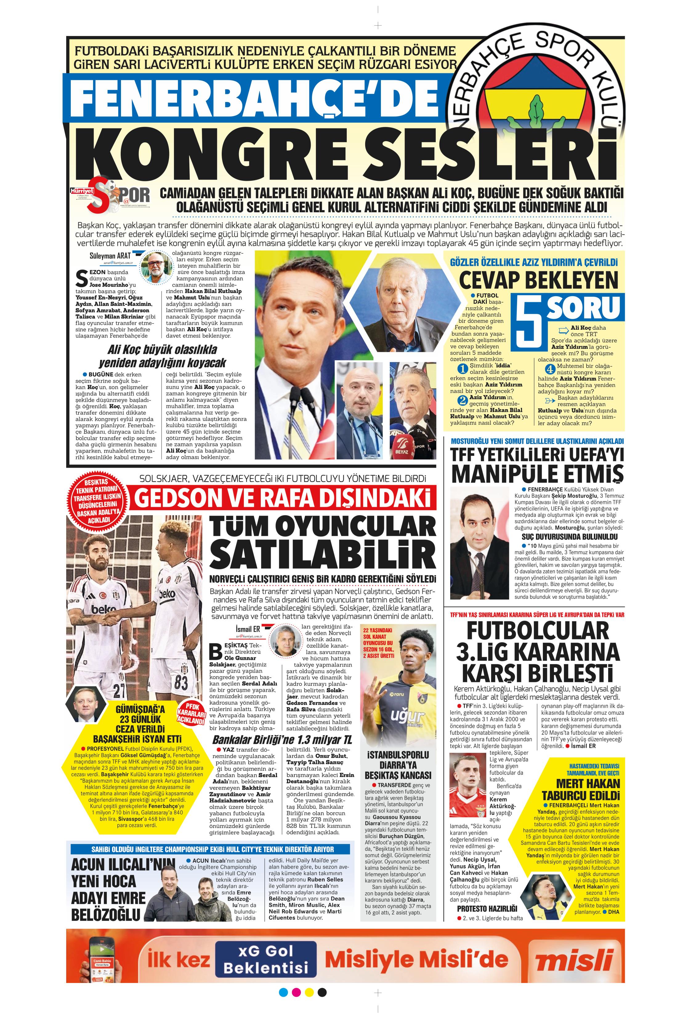 "Osimhen çılgınlığı" | Sporun manşetleri  - 19. Foto