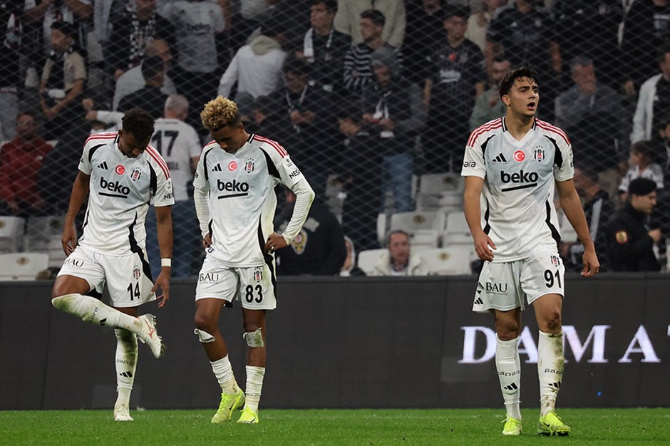 Beşiktaş zirvenin 8 puan gerisine düştü