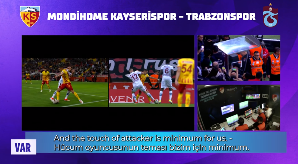 Kayserispor-Trabzonspor maçındaki VAR konuşmaları açıklandı  - 3. Foto