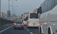 Bursaspor, Diyarbakır'a yoğun güvenlik önlemleriyle geldi