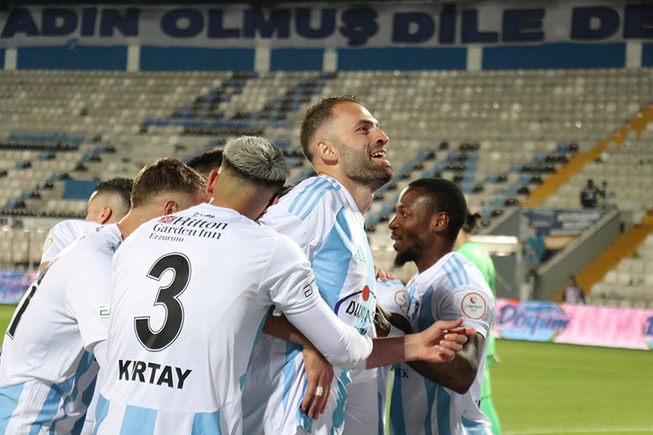 Erzurum FK sahasında kazandı