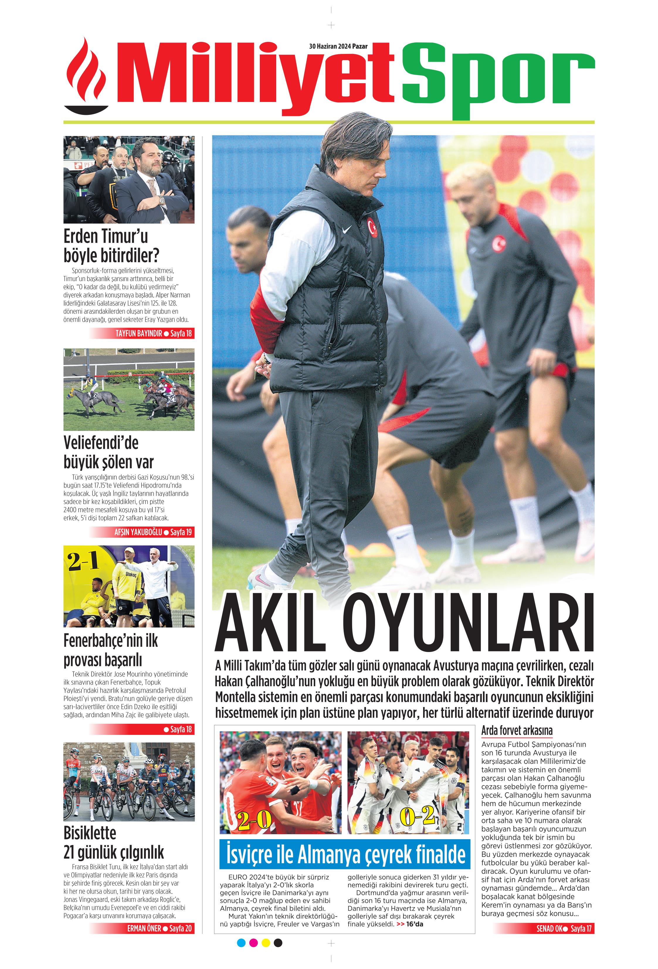 "Galatasaray'dan Goretzka seferi" | Sporun Manşetleri (30 Haziran 2024)  - 23. Foto