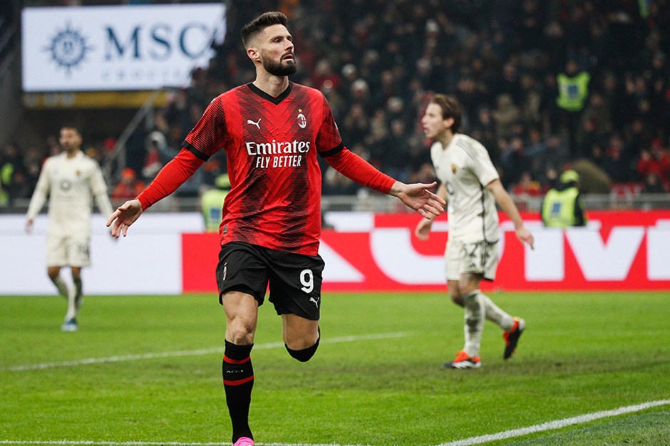 Milan dev maçta Roma'yı 3 golle geçti