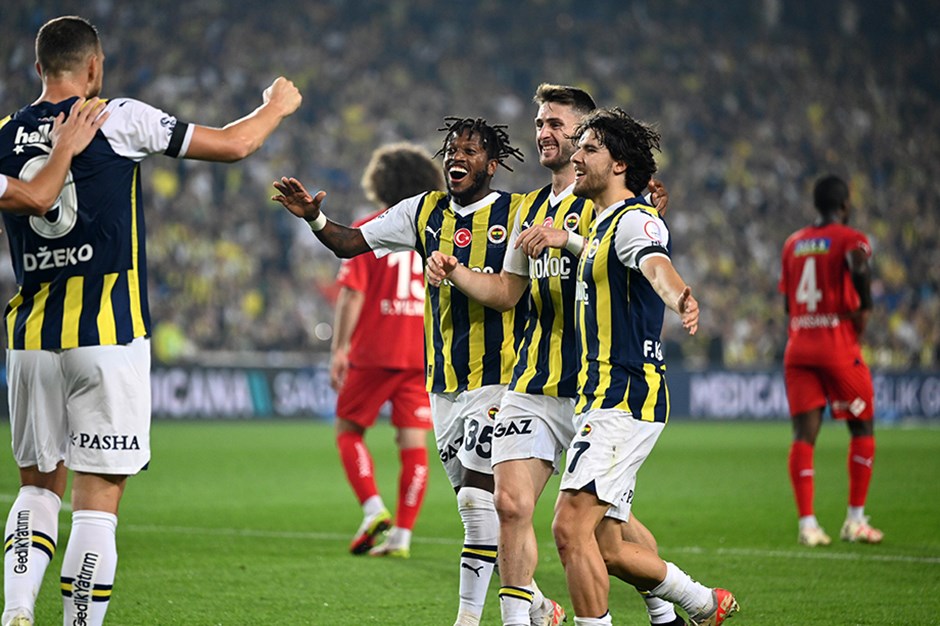 Fenerbahçe'den Adana Demirspor'a büyük üstünlük