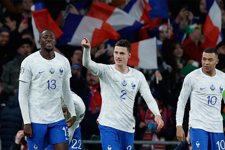 3 puan Pavard'dan: Fransa, İrlanda'da tek golle kazandı