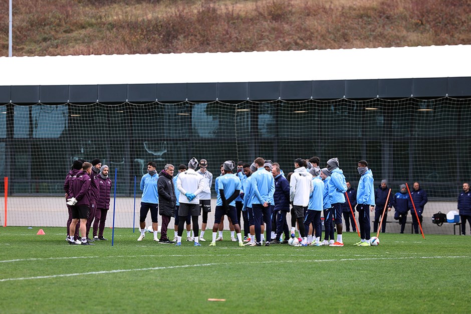 Trabzonspor'da Samsunspor maçı hazırlıkları sürüyor