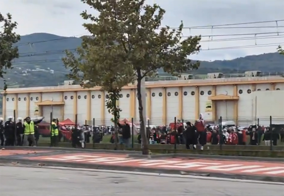 Samsunspor - Fenerbahçe maçı öncesi olay çıktı