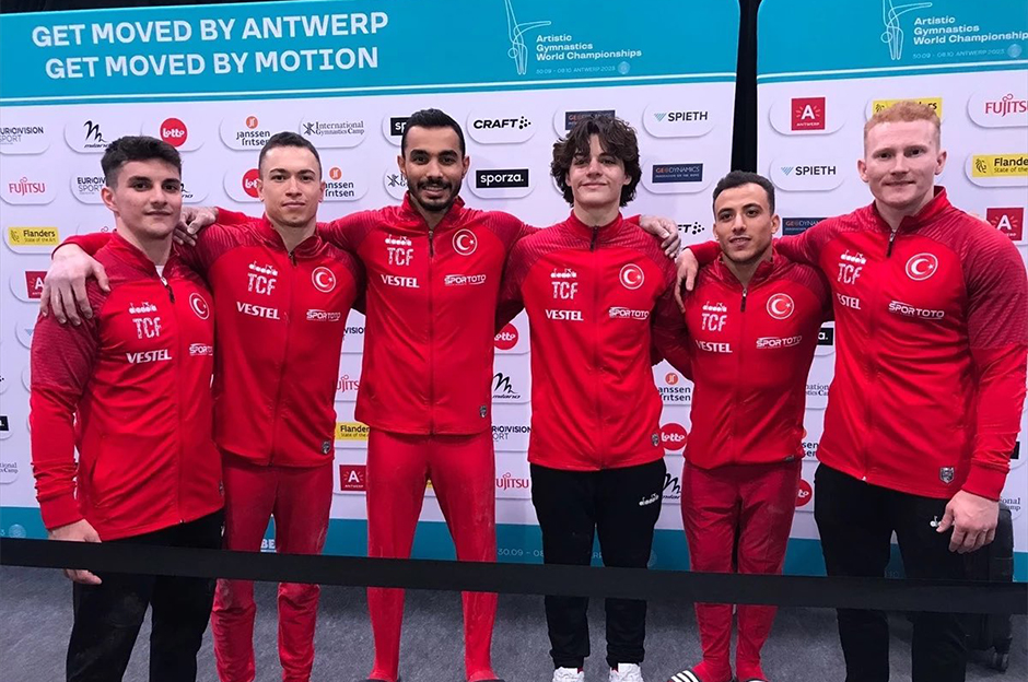 Milli cimnastikçilerden olimpiyatlar için tarihi kota