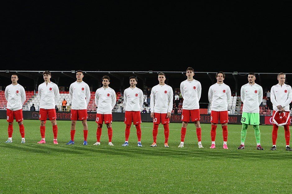Ümit Milli Takım öne geçtiği maçta Letonya'ya yenildi