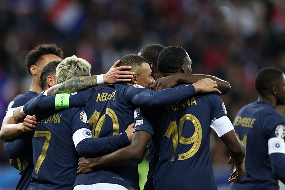 EURO 2024 Elemeleri'nde tarihi fark: Fransa'dan 14 gol