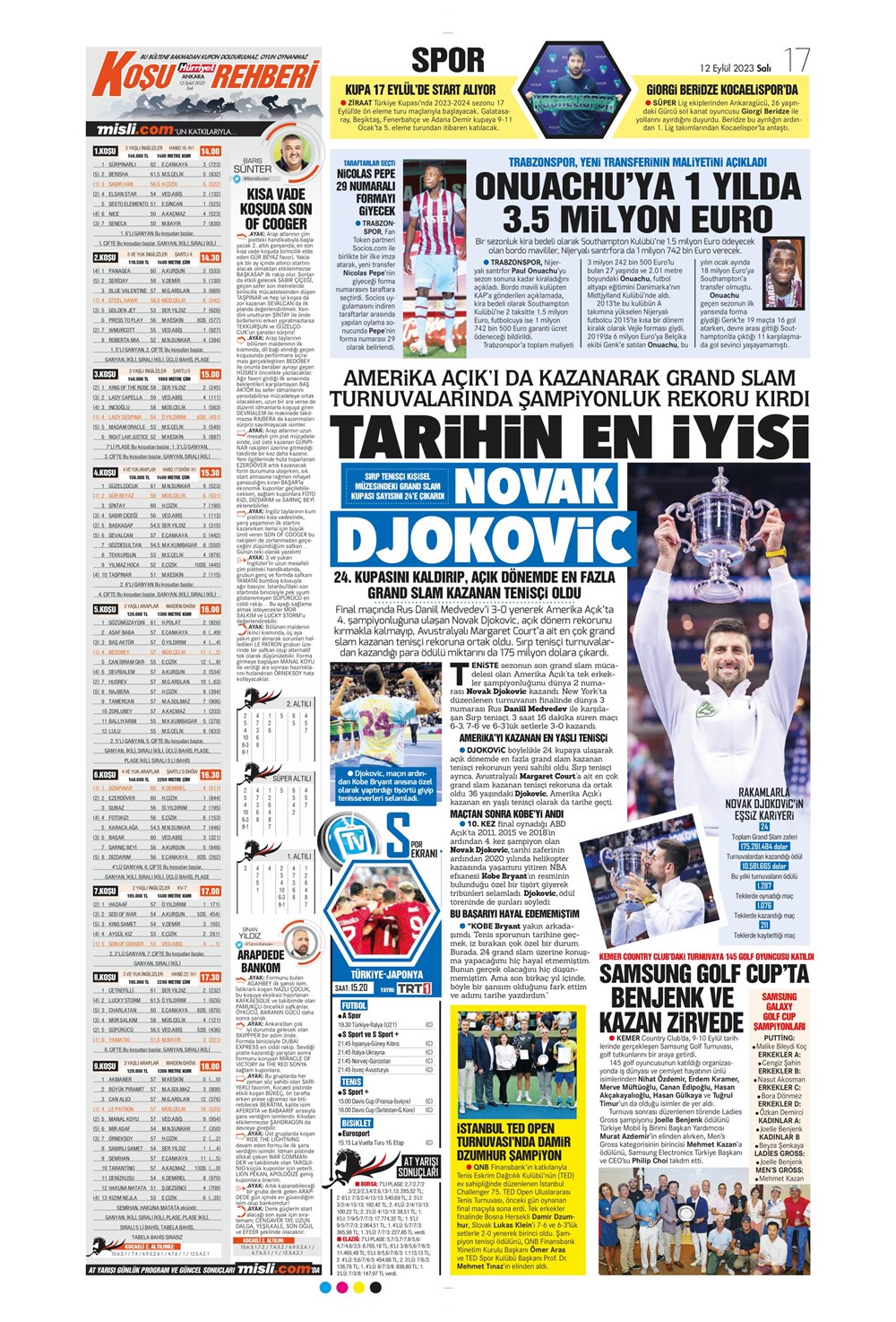 "Kartal'da Lingard sürprizi" | Sporun manşetleri (12 Eylül 2023)  - 17. Foto