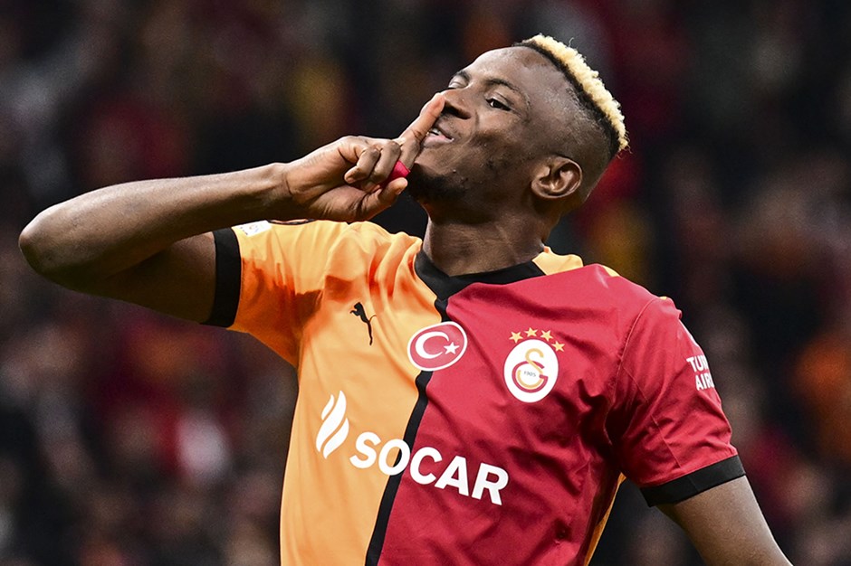 Galatasaray'dan Osimhen paylaşımı